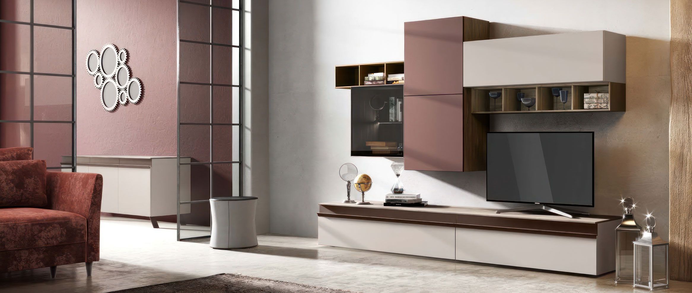 Rossini Cucine Living Collection - Arredamento Italiano per Spazi Living
